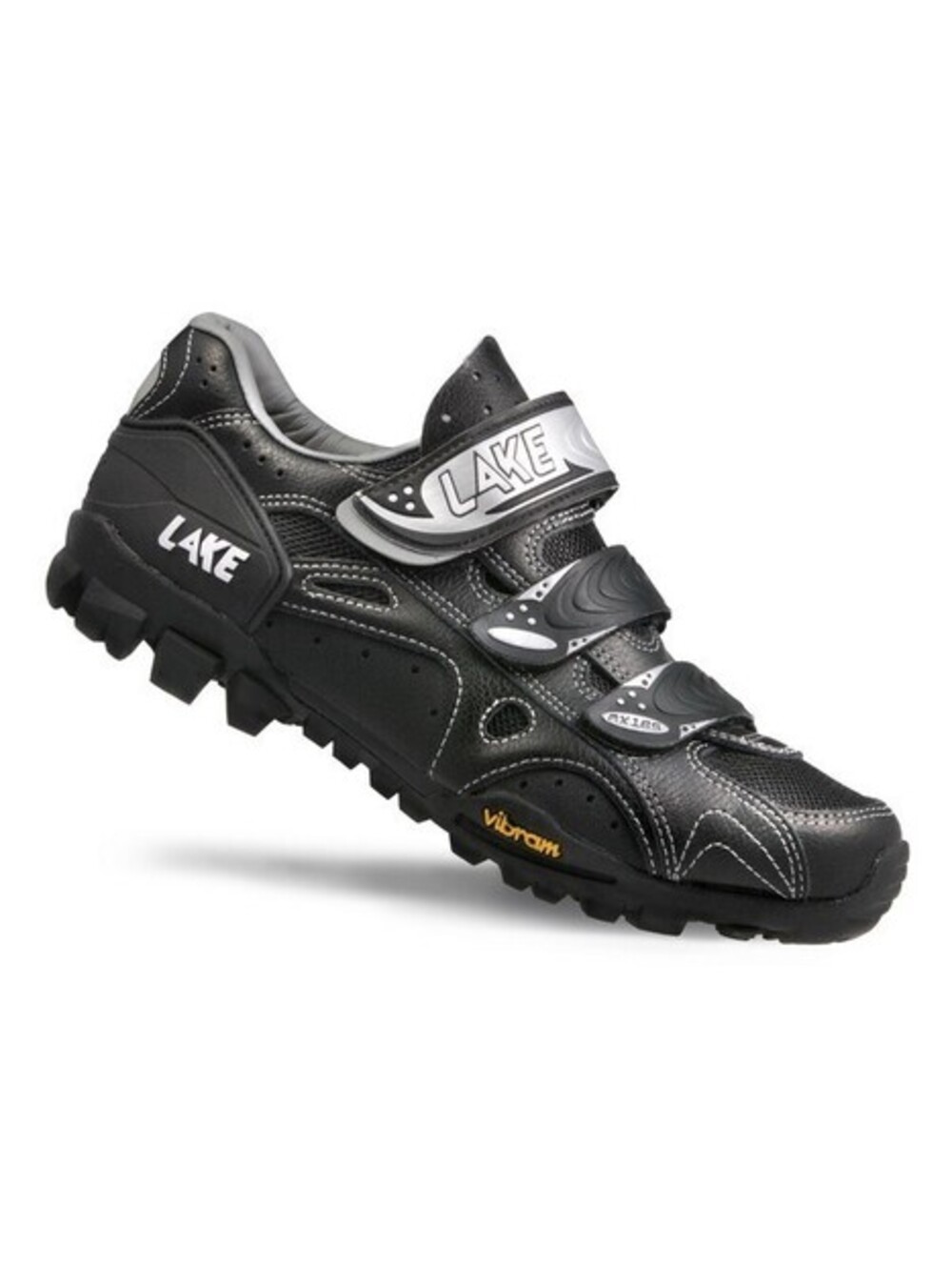 LAKE MTB Bike Cycling Shoes Cleats MX165 Womens 7 Mens 6 38.5 Black 2-Bolt $120